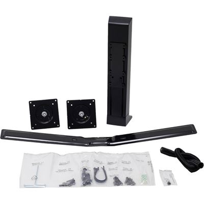 WORKFIT DUAL MONITOR KIT ERGOTRON BLACK ERGOTRON — view 2