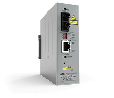 ALLIED TELESIS TAA 10/100TX POE+ TO 100FX/SC ALLIED TELESIS — view 1