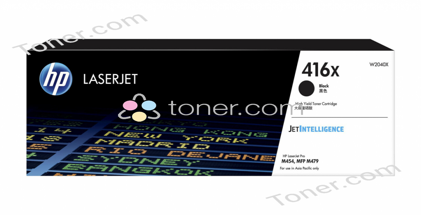 HP 416X BLACK LASERJET TONER CARTRIDGE HP — view 2