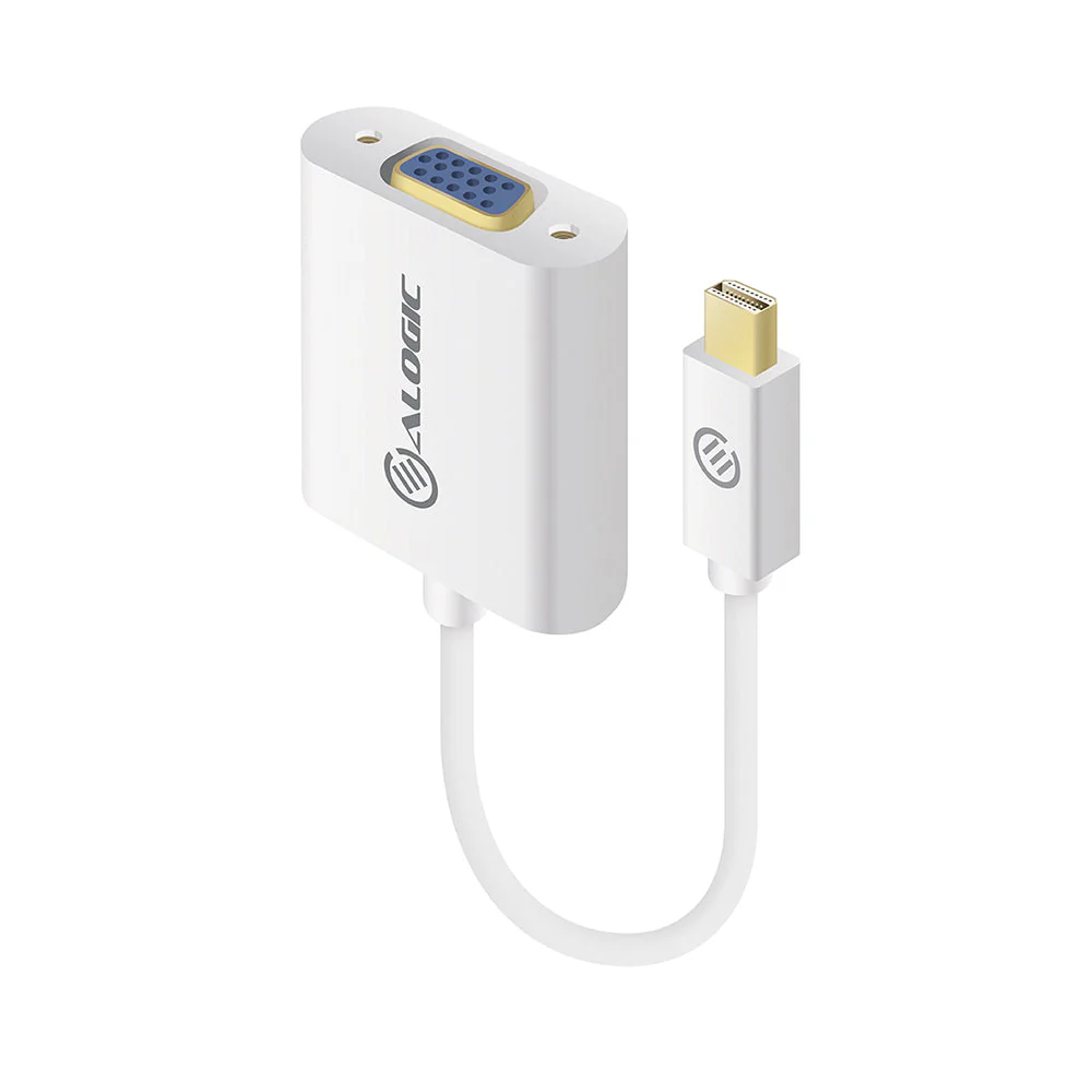 ALOGIC 15CM MINI DP TO VGA ADAPTER WHITE ALOGIC — view 2