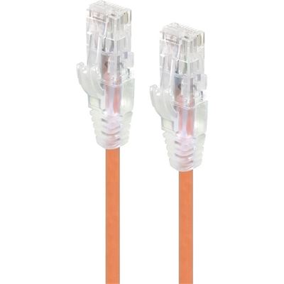 ALOGIC 0.50M ORANGE SLIM CAT6 CABLE UTP 28AWG ALOGIC — view 2