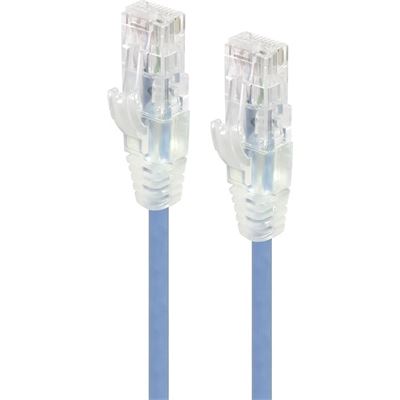 ALOGIC 2M BLUE SLIM CAT6 CABLE UTP 28AWG ALOGIC — view 2