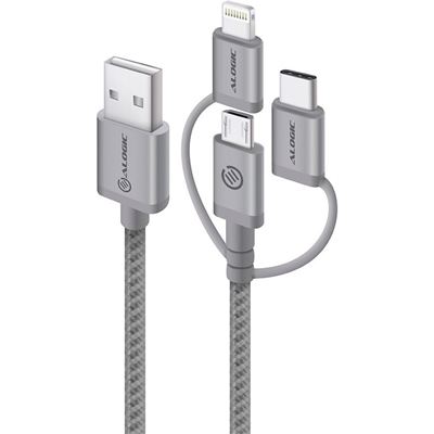 ALOGIC 30CM 3-IN-1 CABLE SPACE GREY ALOGIC — view 1