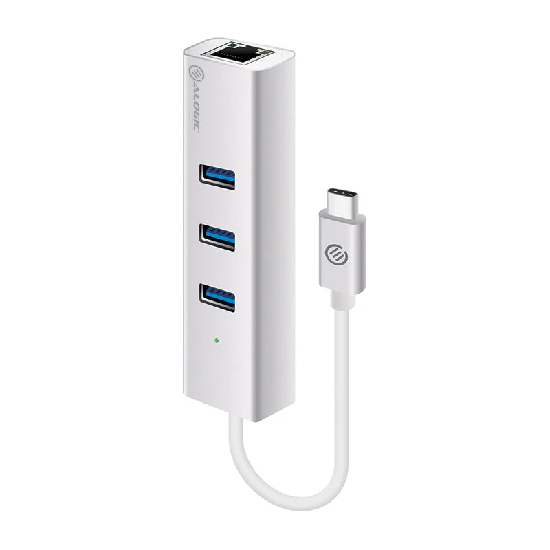 ALOGIC USB-C TO GIGABIT & 3 PORT USB HUB ALOGIC — view 2