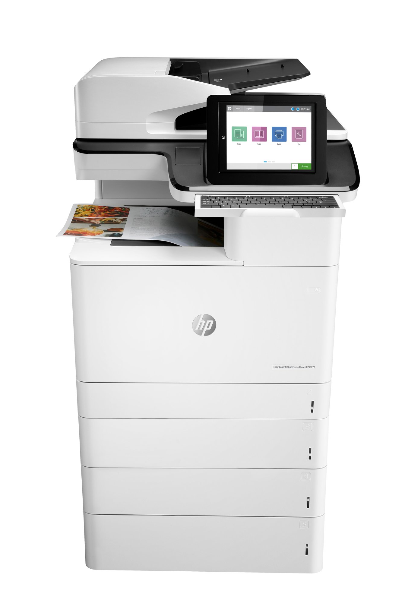 HP Color LaserJet Enterprise MFP M776dn HP — view 2