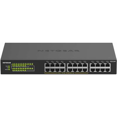 NETGEAR GS324P 24-PORT POE+ GB UNMNGD SWTCH 190W NETGEAR — view 2