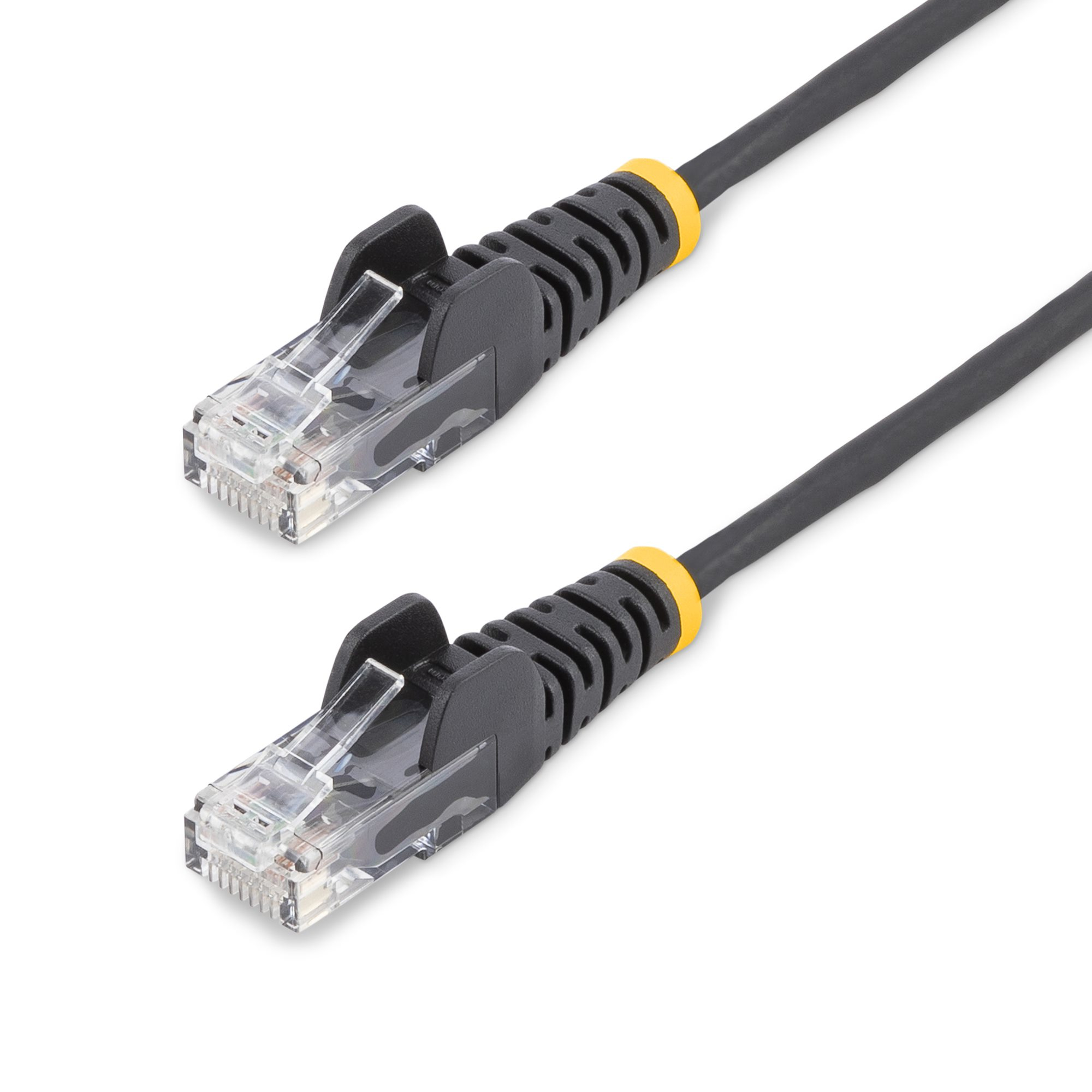 StarTech.com Cable - Black Slim CAT6 Patch Cord 1m StarTech.com — view 2