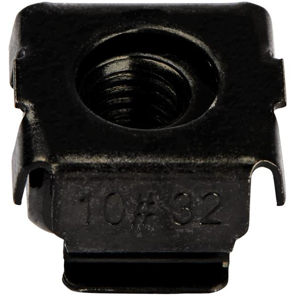 StarTech.com Cage Nuts - 10-32 - 50 Pack - Black StarTech.com — view 2