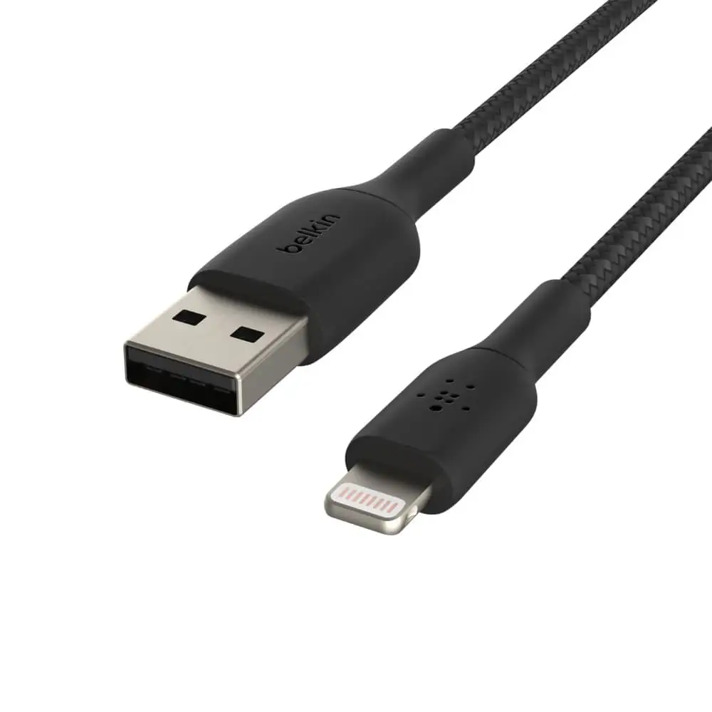 BELKIN BOOSTCHRGE LTG-USB-A BRAID CBL 0.15M BLK BELKIN — view 2