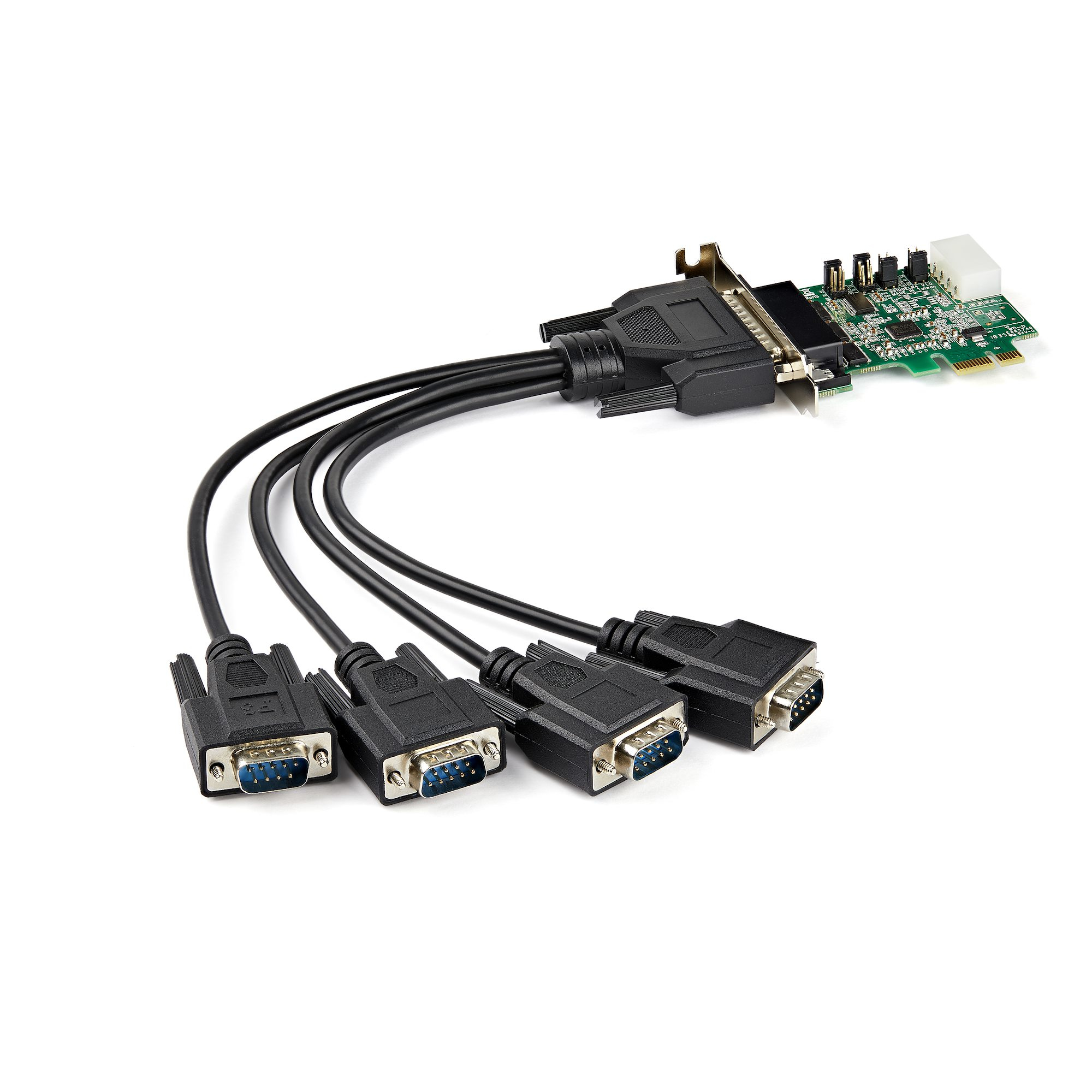 StarTech.com PCI-E LP - RS232 Card - Asix AX99100 StarTech.com — view 2