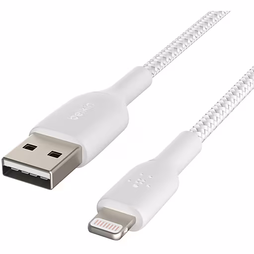 BOOSTCHARGE LIGHTNING USB-A CBL 1M WHITE Belkin — view 2