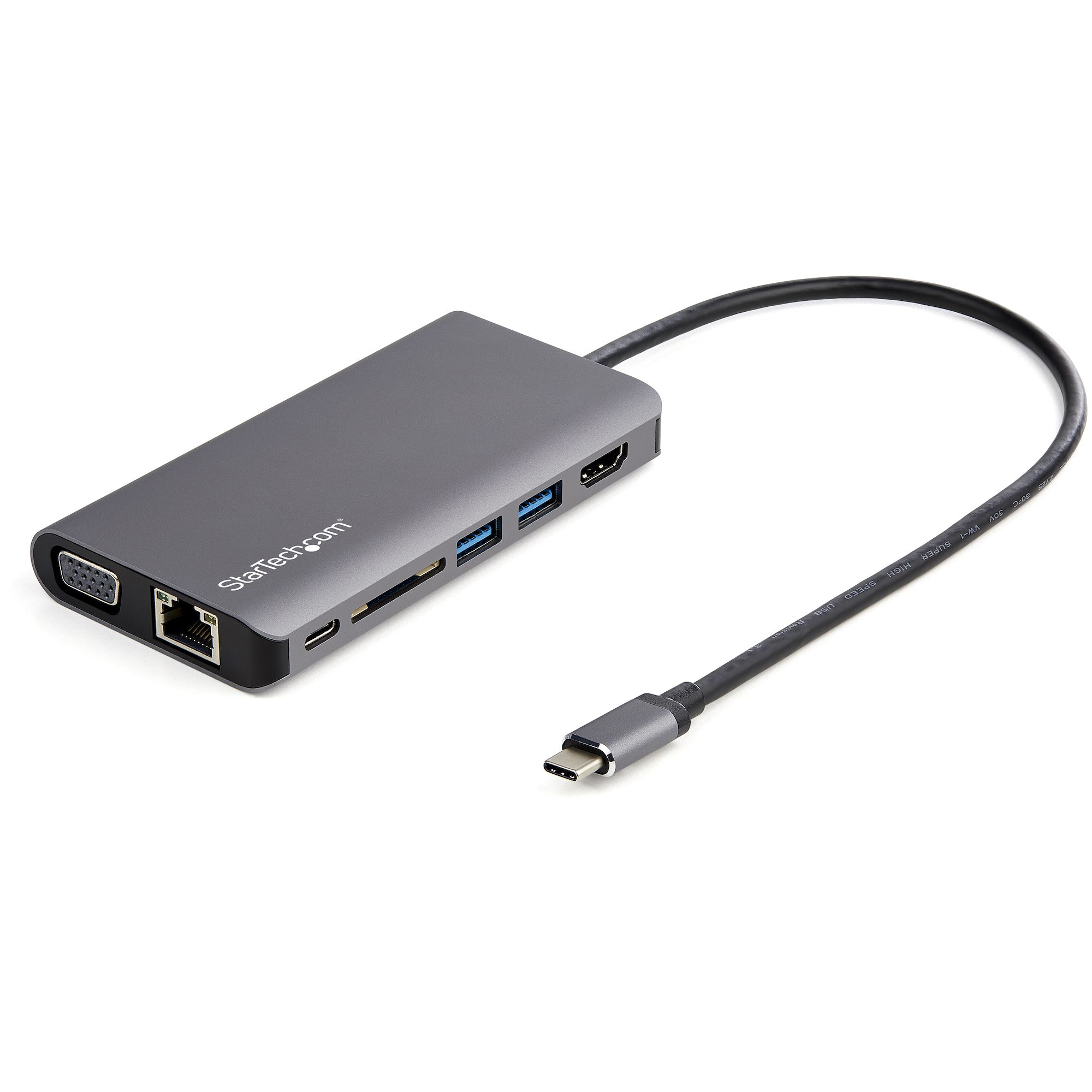 StarTech.com USB-C Multiport Adapter HDMI/VGA 100W PD StarTech.com — view 2