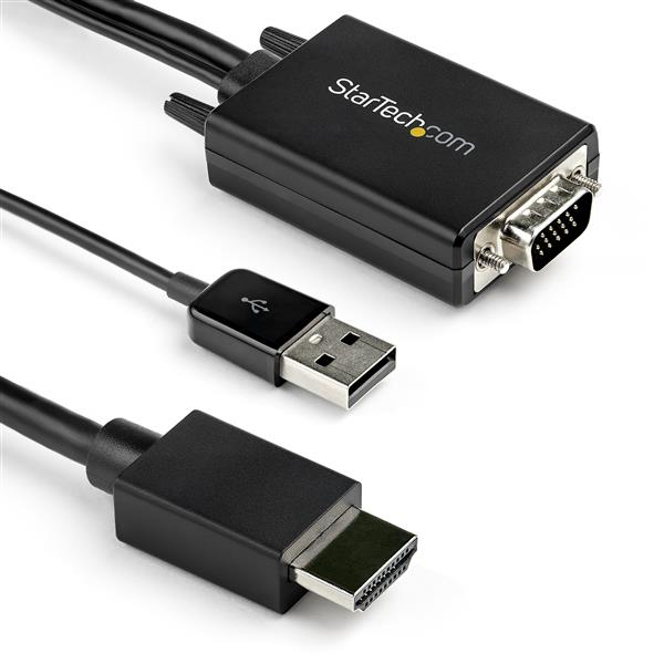 StarTech.com Adapter - VGA to HDMI - 2 m (6.6 ft.) StarTech.com — view 2