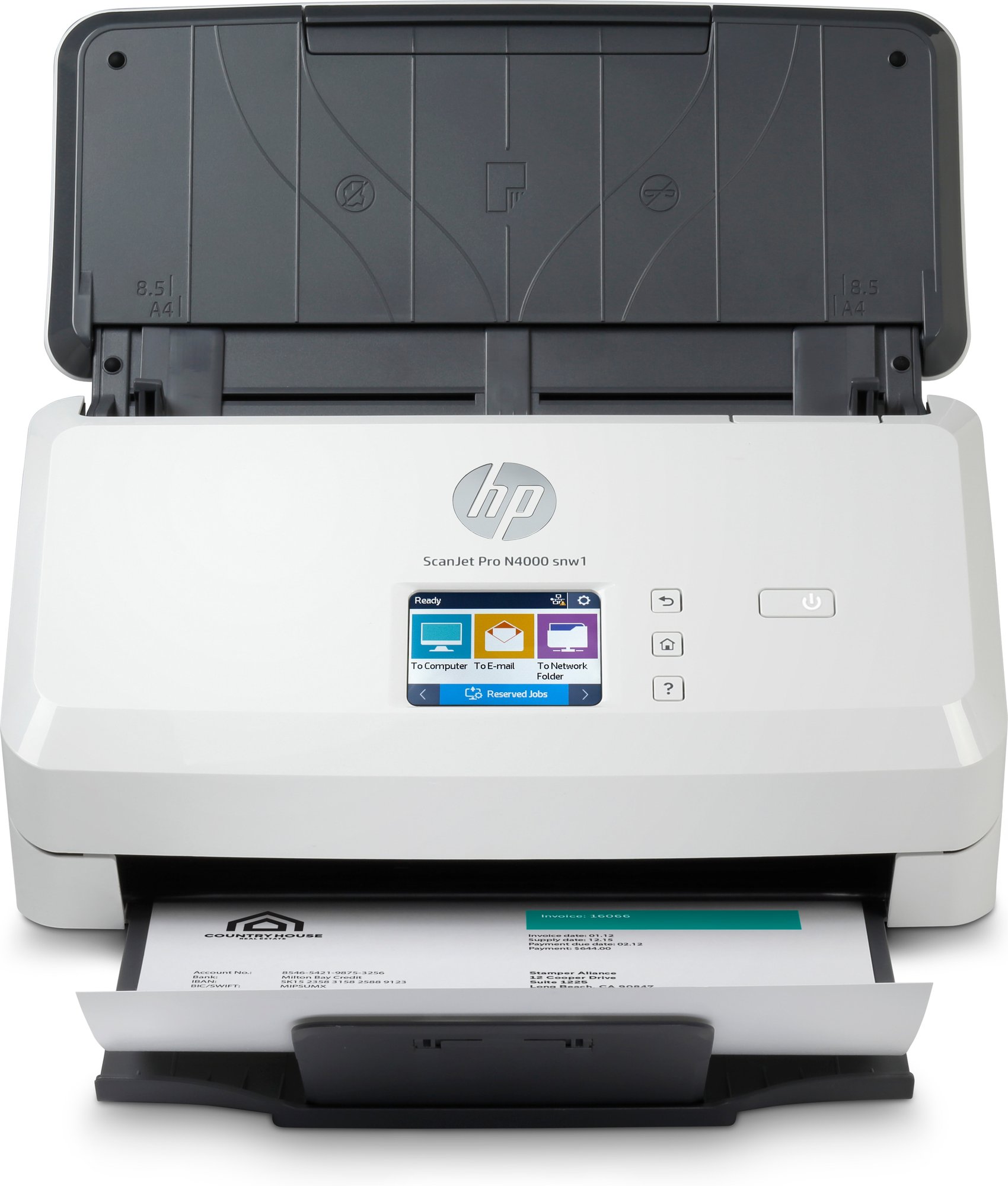HP ScanJet Pro N4000 snw1 Sheet-Feed Scan HP — view 2