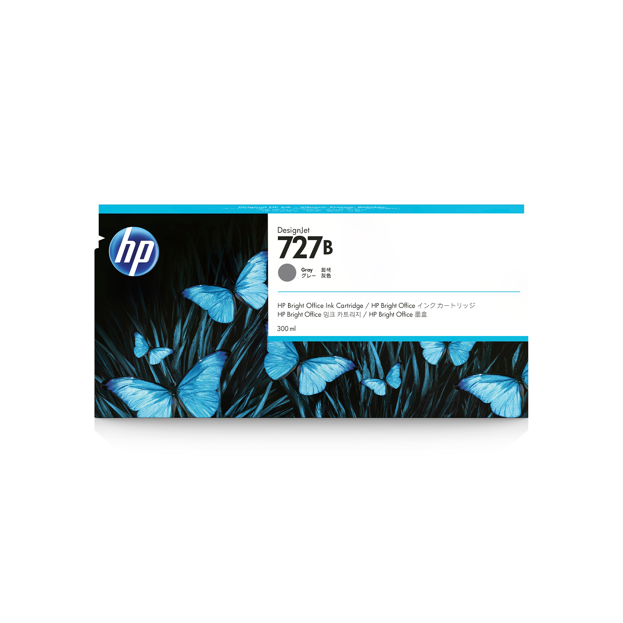 HP 727B 300ml Gray Ink Cartridge HP — view 2
