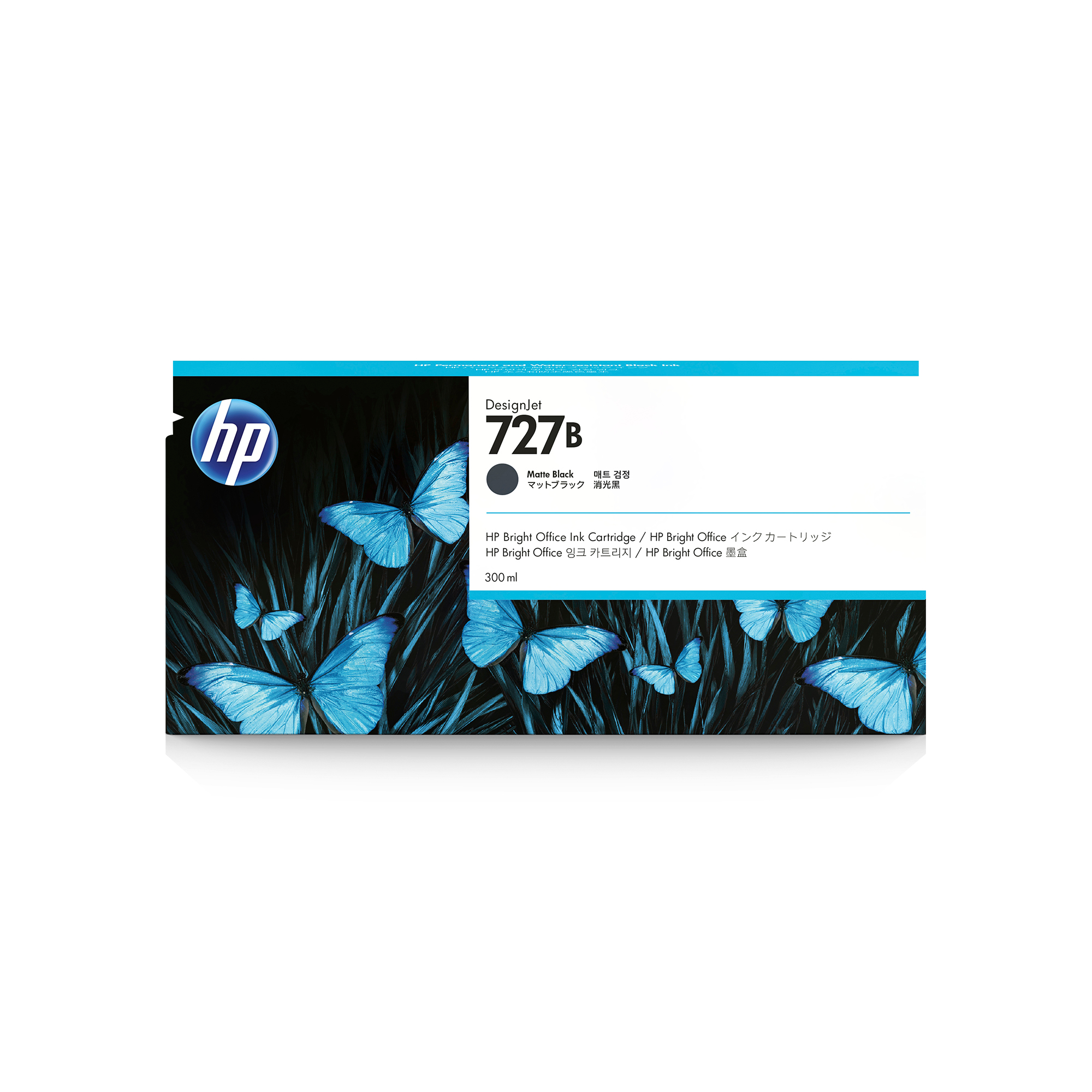 HP 727B 300ml Matte Black Ink Cartridge HP — view 2
