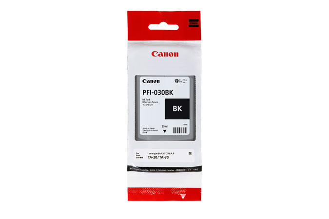 CANON PFI-030BK Pigment Black Ink Tank 55ml CANON — view 1