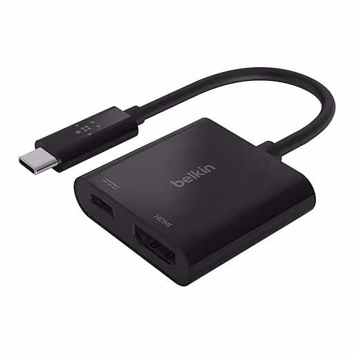 BELKIN USB-C to HDMI + Charge Adapter BLK (60W BELKIN — view 1