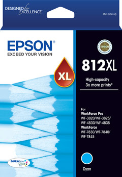 EPSON 812XL - High Capacity Capacity DURABrite EPSON — view 2