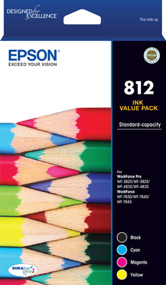 EPSON 812 - Std Capacity DURABrite Ultra - Ink EPSON — view 2