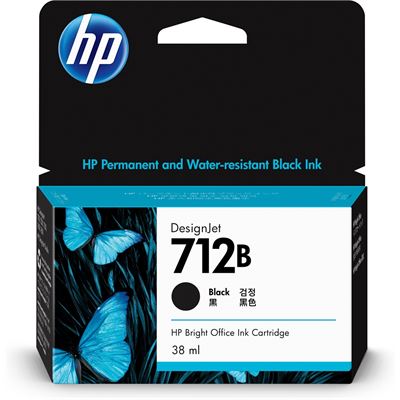 HP 712B 38ml Black Ink Cartridge HP — view 2