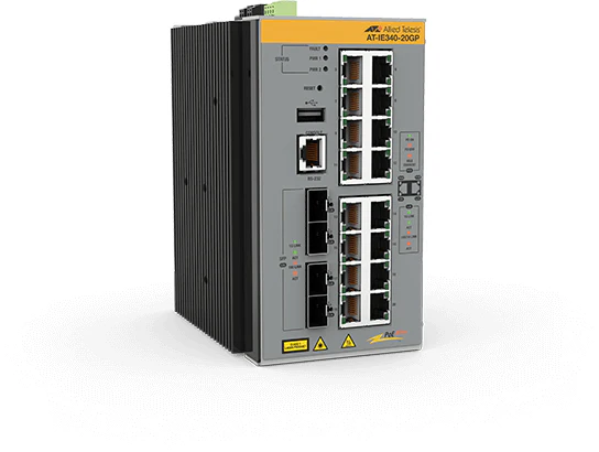 16 X 10/100/1000T POE+ 4 X 100/1000X SFP Allied Telesis — view 2