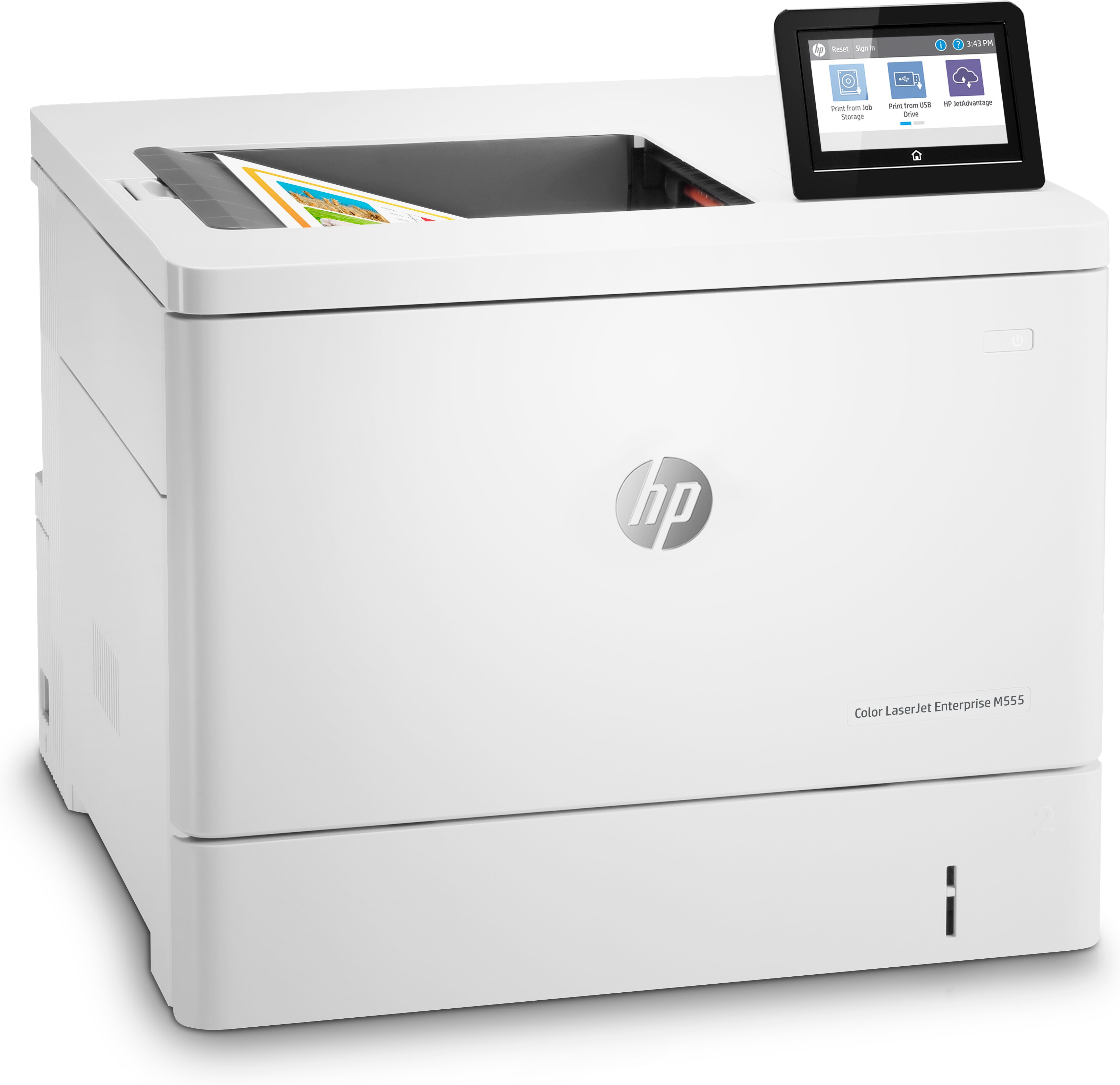 HP Color LaserJet Enterprise M555dn HP — view 2