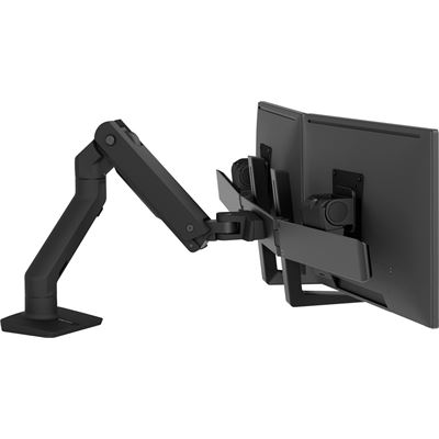ERGOTRON HX DESK DUAL MONITOR ARM MATTE BLACK ERGOTRON — view 2