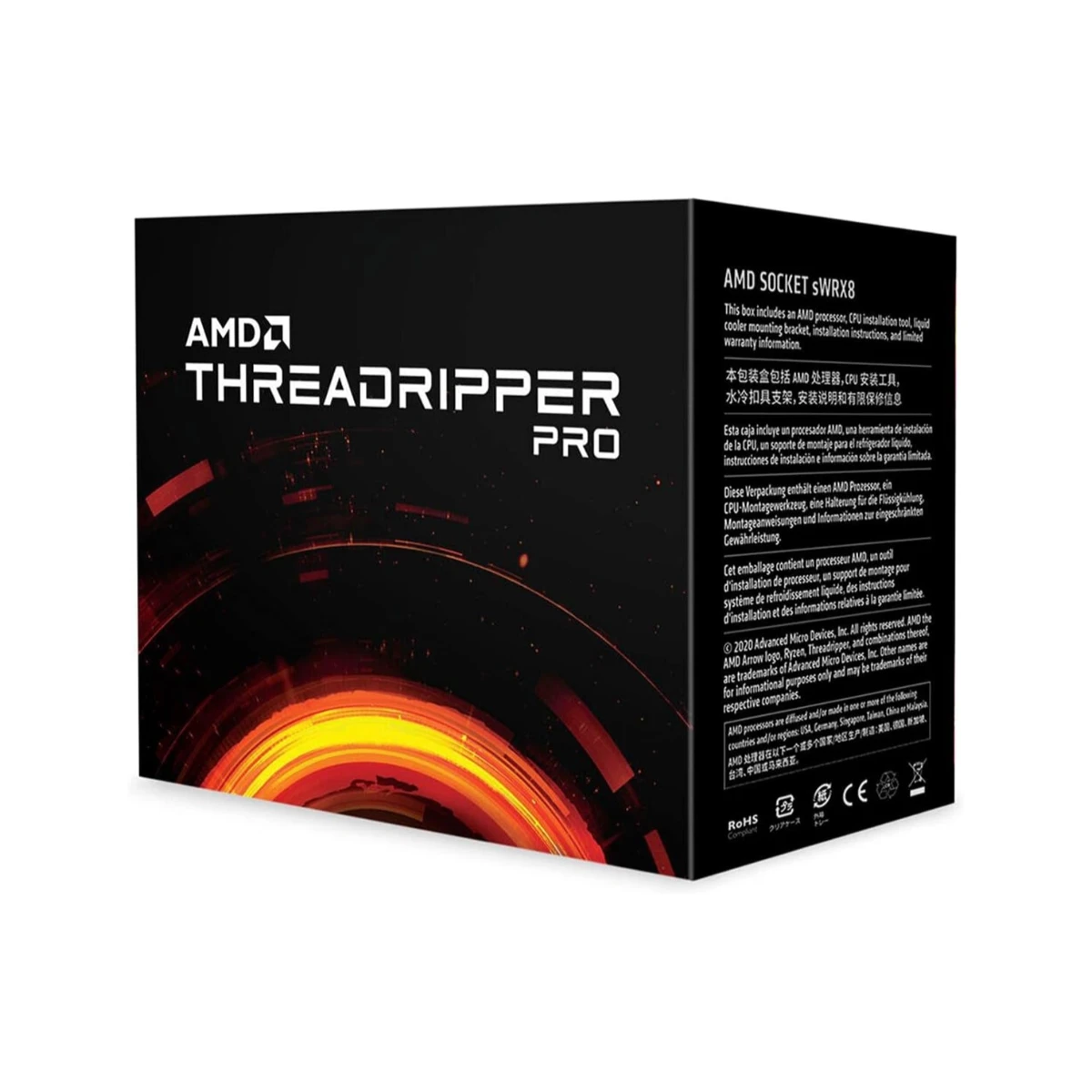 AMD Threadripper PRO 3995WX 64C 4.2GHZ SKT AMD — view 2