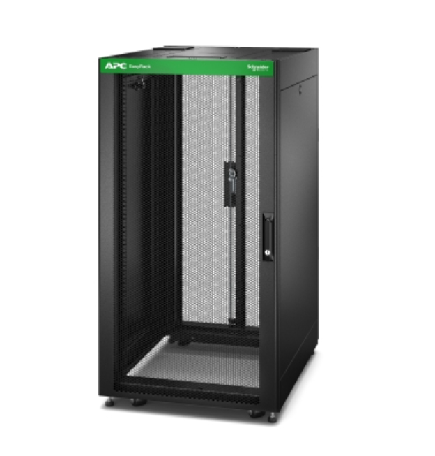 APC EASYRACK 600MM/24U/800MM NO BOTTOM BLK APC — view 2