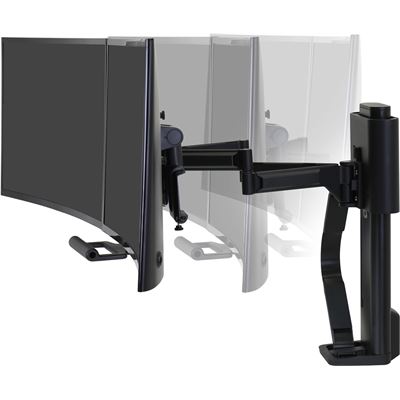 ERGOTRON TRACE Dual Monitors Panel Clamp Matte ERGOTRON — view 2