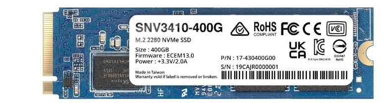 SYNOLOGY 400GB M.2 2280 NVMe SSD SYNOLOGY — view 2