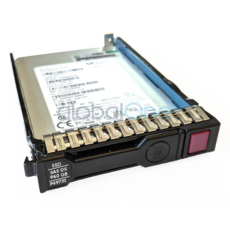 Hewlett Packard Enterprise 960GB SAS RI SFF SC MV SSD Hewlett Packard Enterprise — view 1