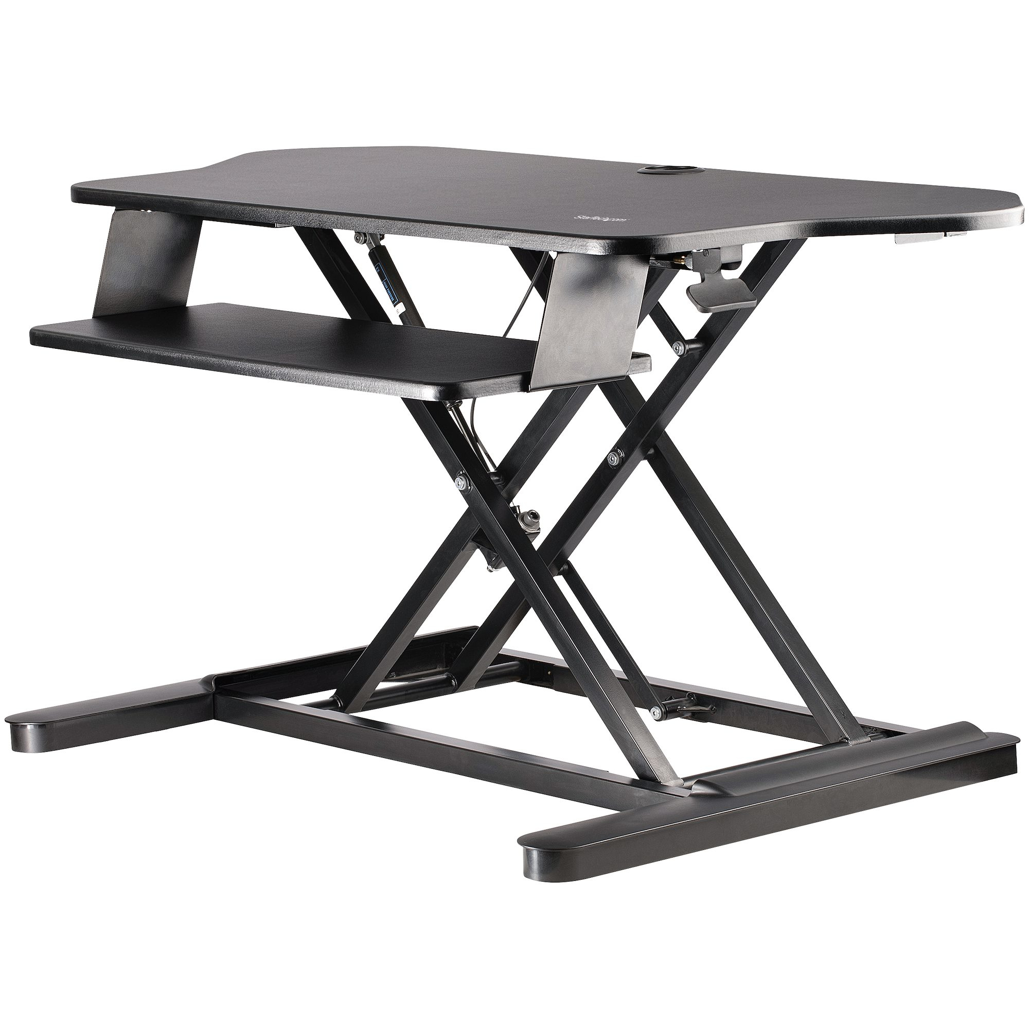 StarTech.com Corner Sit Stand Desk Converter 35x21in StarTech.com — view 2