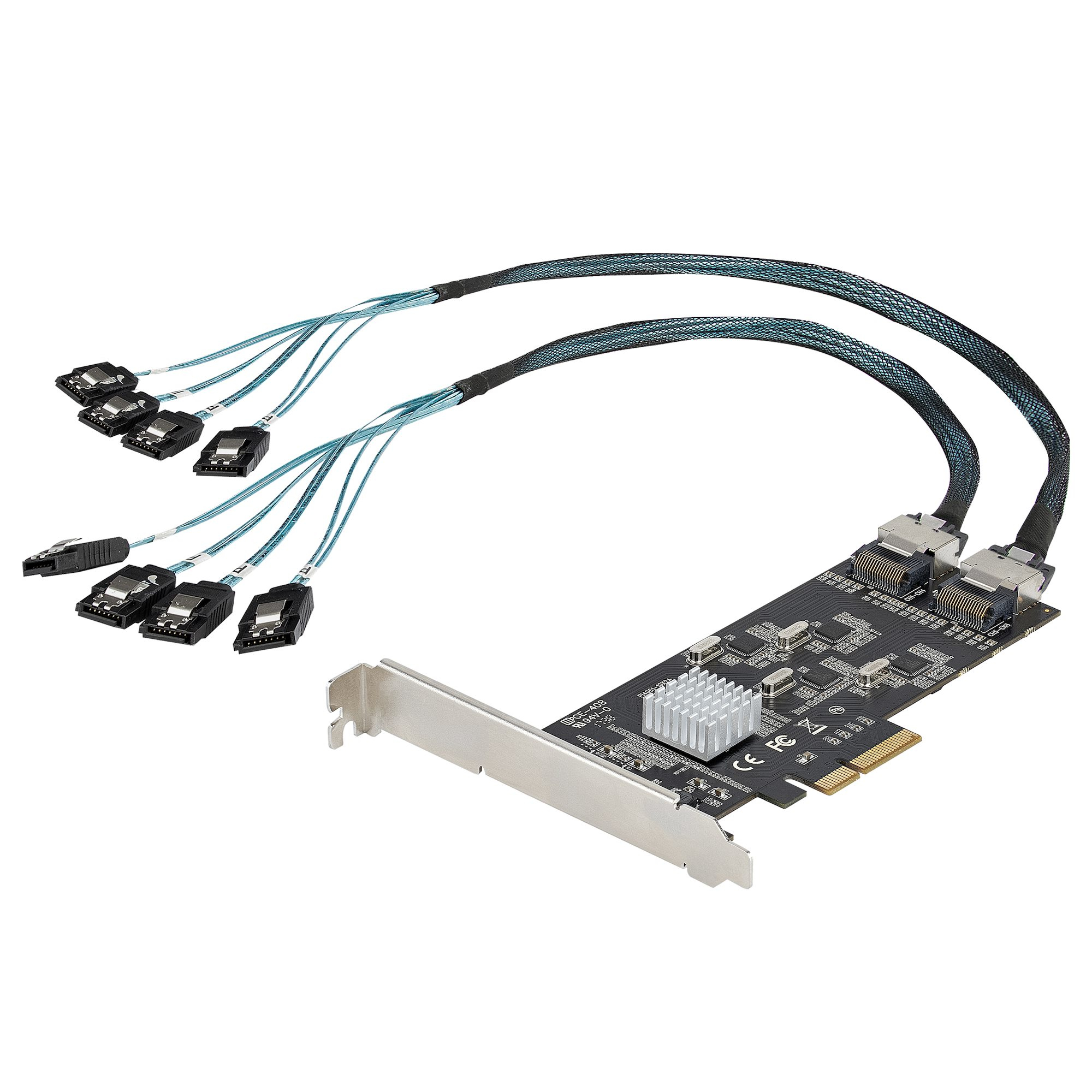 StarTech.com 8 Port 6Gbps SATA PCIe Card Controller StarTech.com — view 2