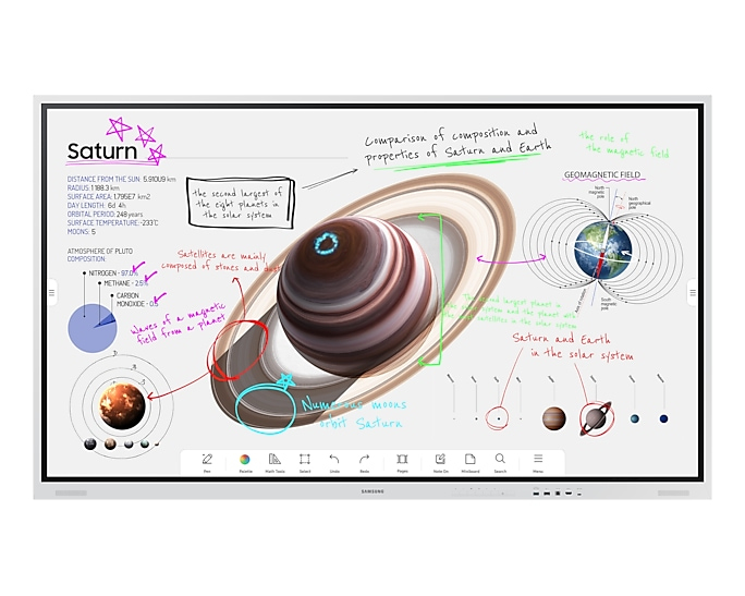 SAMSUNG 85IN FLIP PRO 2022 DIGITAL FLIPCHART SAMSUNG — view 2