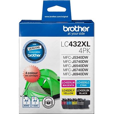 BROTHER LC432XL4PKS INK CARTRIDGE BROTHER — view 2