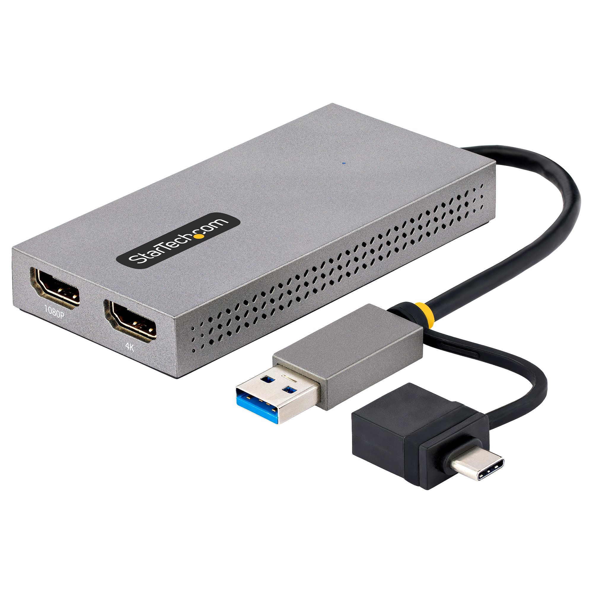 StarTech.com USB to Dual HDMI Adapter 4K30Hz + 1080p StarTech.com — view 2
