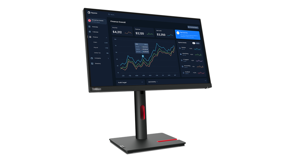 LENOVO T22I-30 21.5IN FHD (HDMI+DP+VGA) 3YR LENOVO — view 2