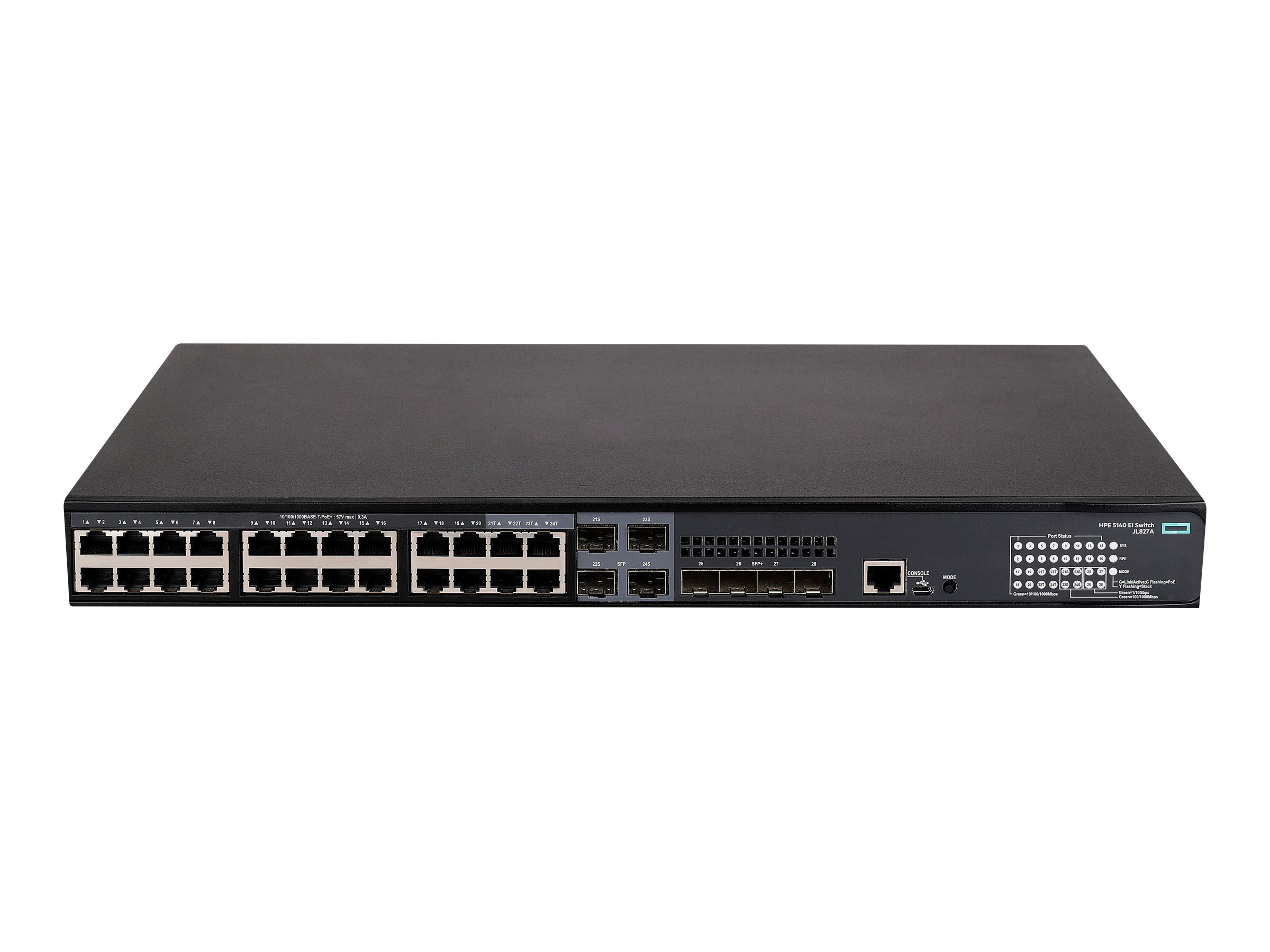 ARUBA HPE 5140 24G PoE+ 4SFP+ EI Sw ARUBA — view 2