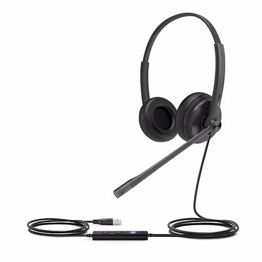 YEALINK UH34 DUAL Teams USB-A Wired Headset YEALINK — view 2