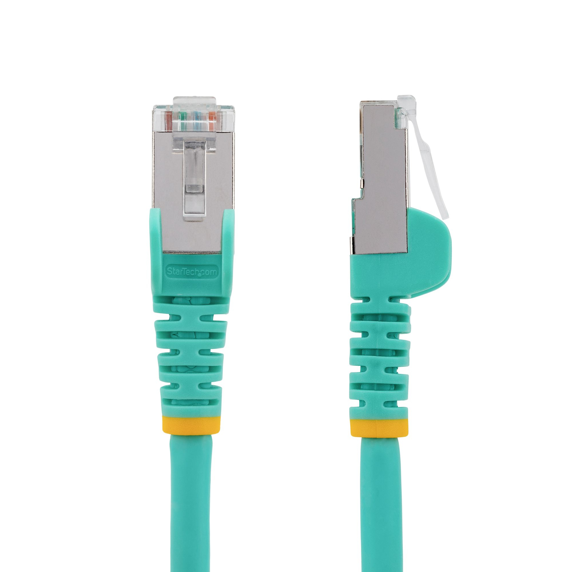 StarTech.com 2m LSZH CAT6a Ethernet Cable - Aqua StarTech.com — view 3