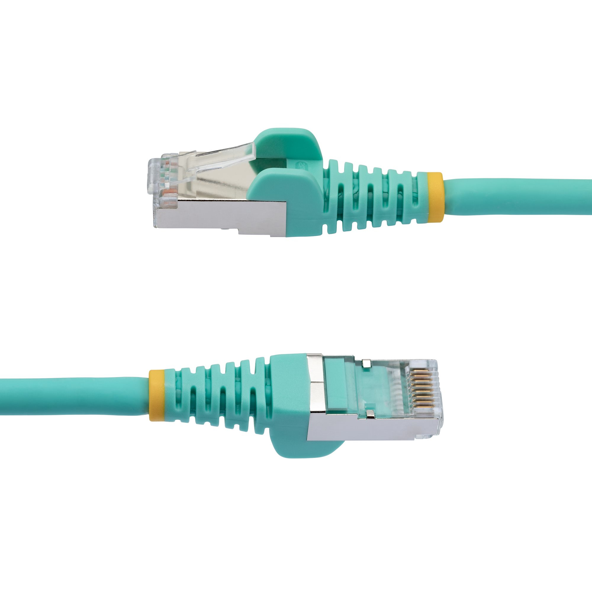 StarTech.com 2m LSZH CAT6a Ethernet Cable - Aqua StarTech.com — view 4