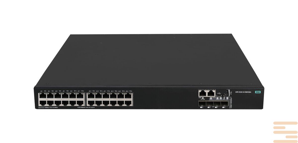 ARUBA HPE 5520 24G PoE+ 4SFP+ HI Swch ARUBA — view 2