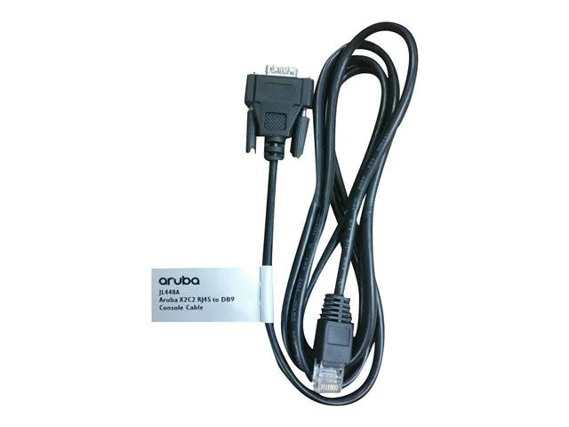 Aruba RJ45 to DB9 Console Cable for HPE ARUBA — view 2