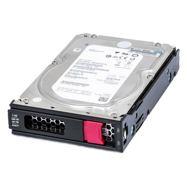 Hewlett Packard Enterprise HPE 20TB SAS 7.2K LFF LP ISE MV HDD Hewlett Packard Enterprise — view 2