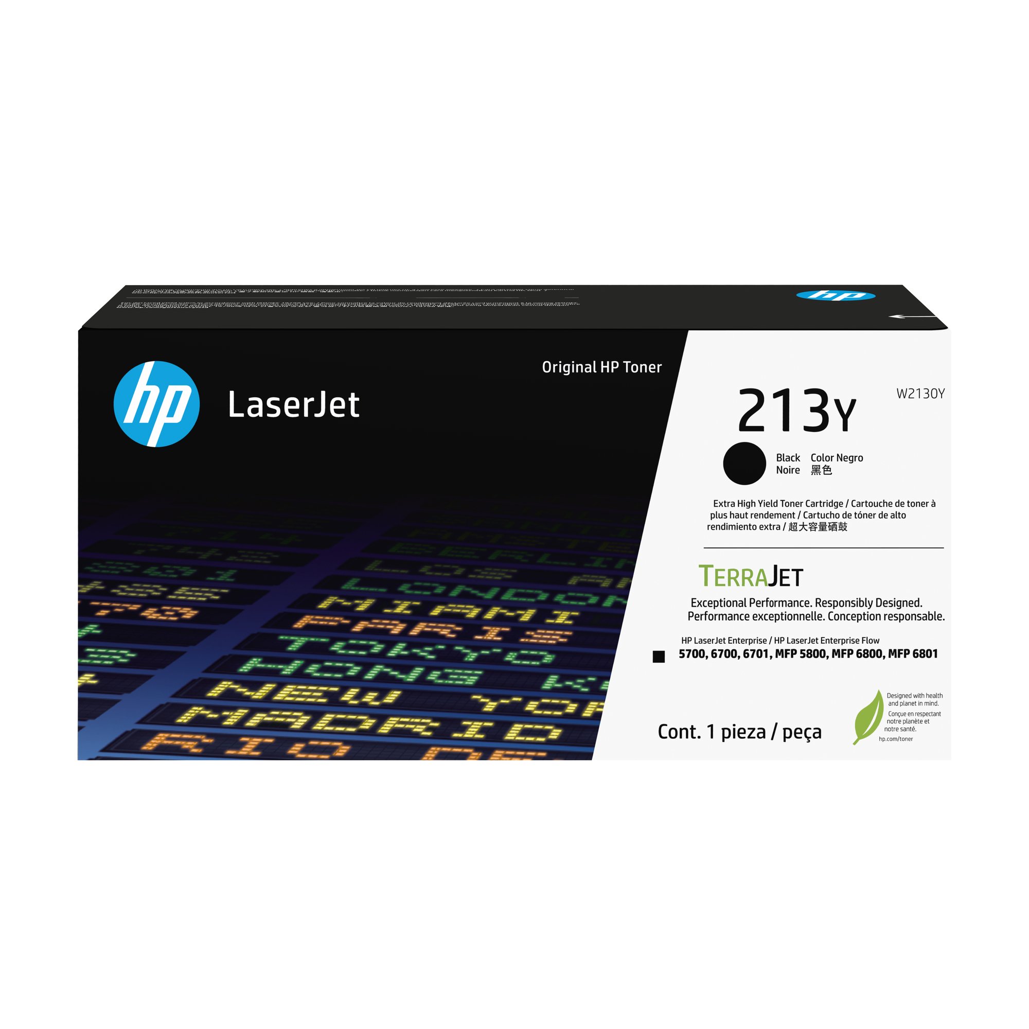 HP 213Y Blk Original LaserJet Toner Crtg HP — view 2