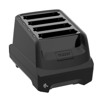 ZEBRA TC22/TC27 4-Slot Batt Charger ZEBRA — view 1