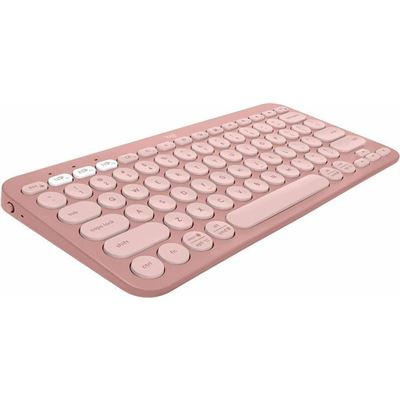 LOGITECH PEBBLE KEYS 2 K380S - TONAL ROSE LOGITECH — view 2