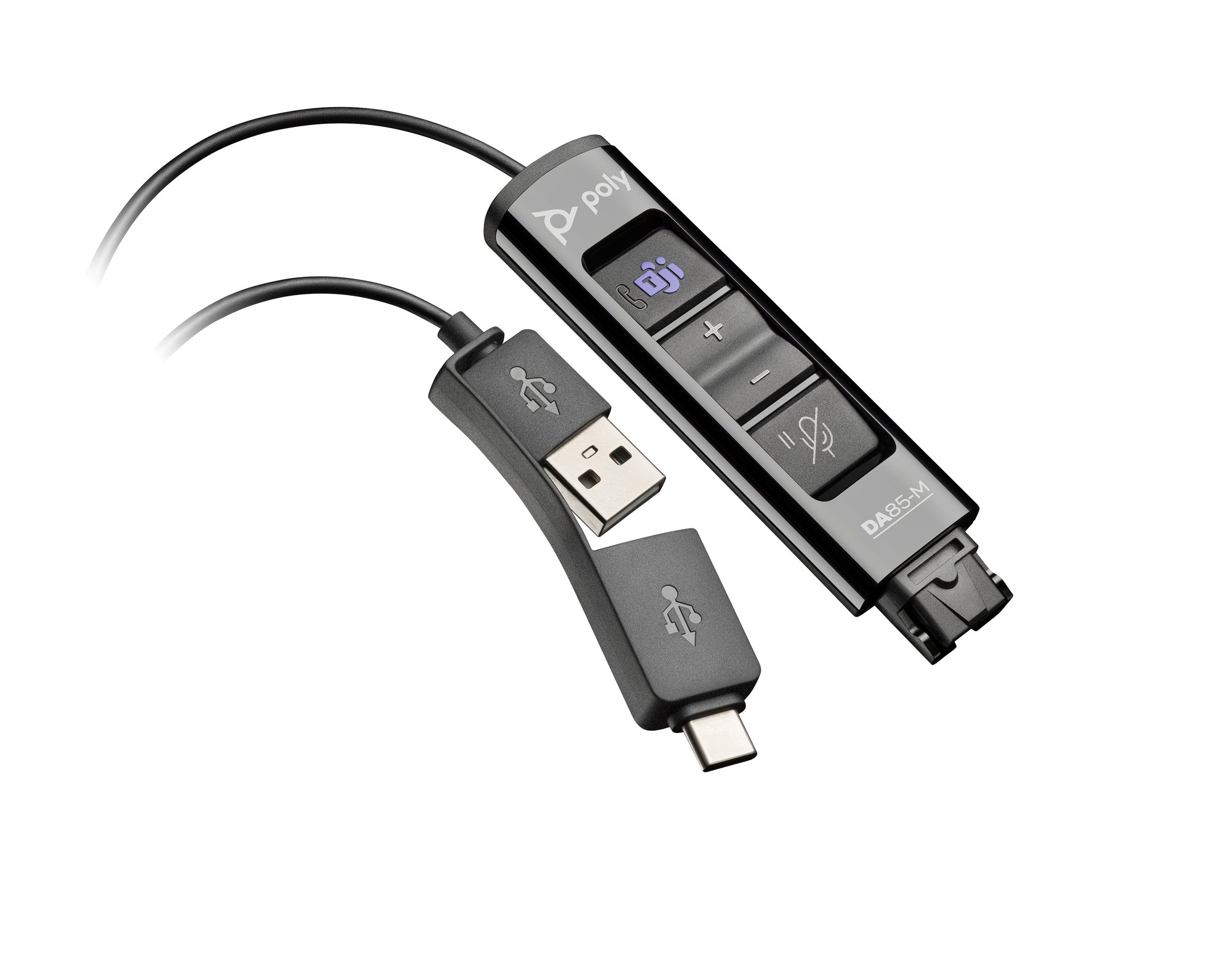 HP Poly DA85-M USB to QD Adptr HP — view 2